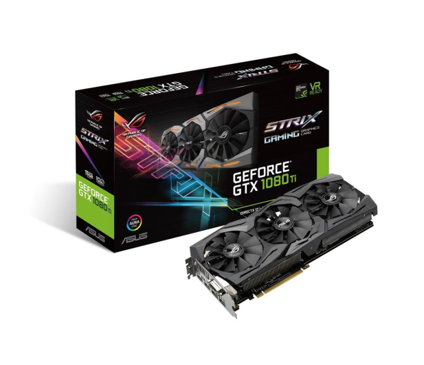 ASUS GeForce GTX 1080 Ti Strix ROG 11GB GDDR5X - 361183 - zdjęcie